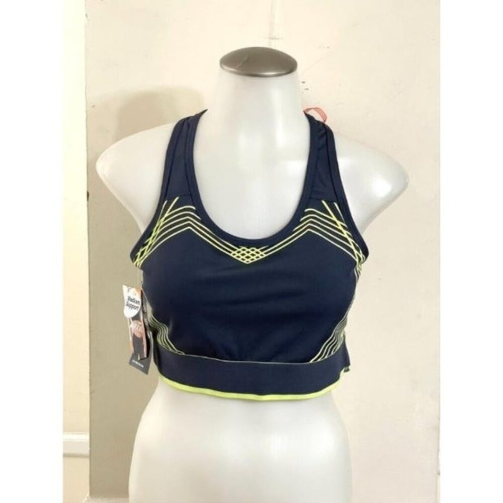 NWT.AVÍA.Women Athletic Bra grey color size M‎